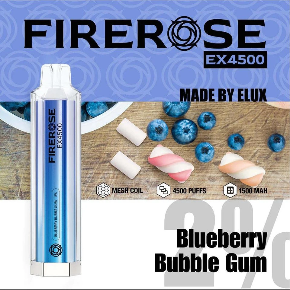 Original Wholesale Vape Firerose Ex 4500puffs Disposable Vape