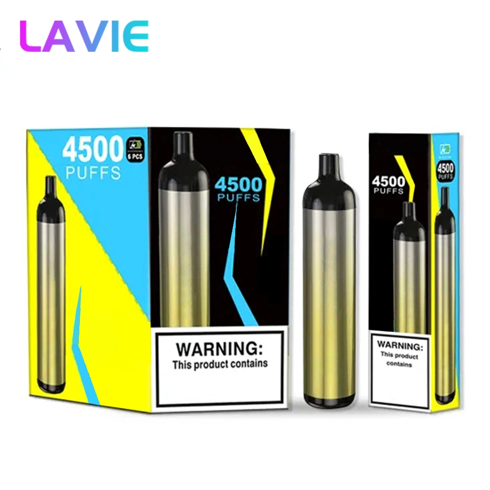 China Factory OEM Lavie 4500puffs Full Mech Vape Mod Rechargeable Vape Custom Disposable Vapes with CE Tpd MSDS