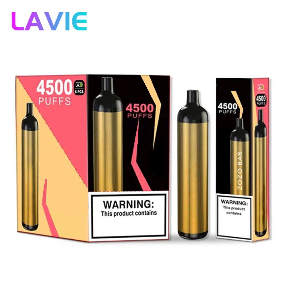 China Factory OEM Lavie 4500puffs Full Mech Vape Mod Rechargeable Vape Custom Disposable Vapes with CE Tpd MSDS