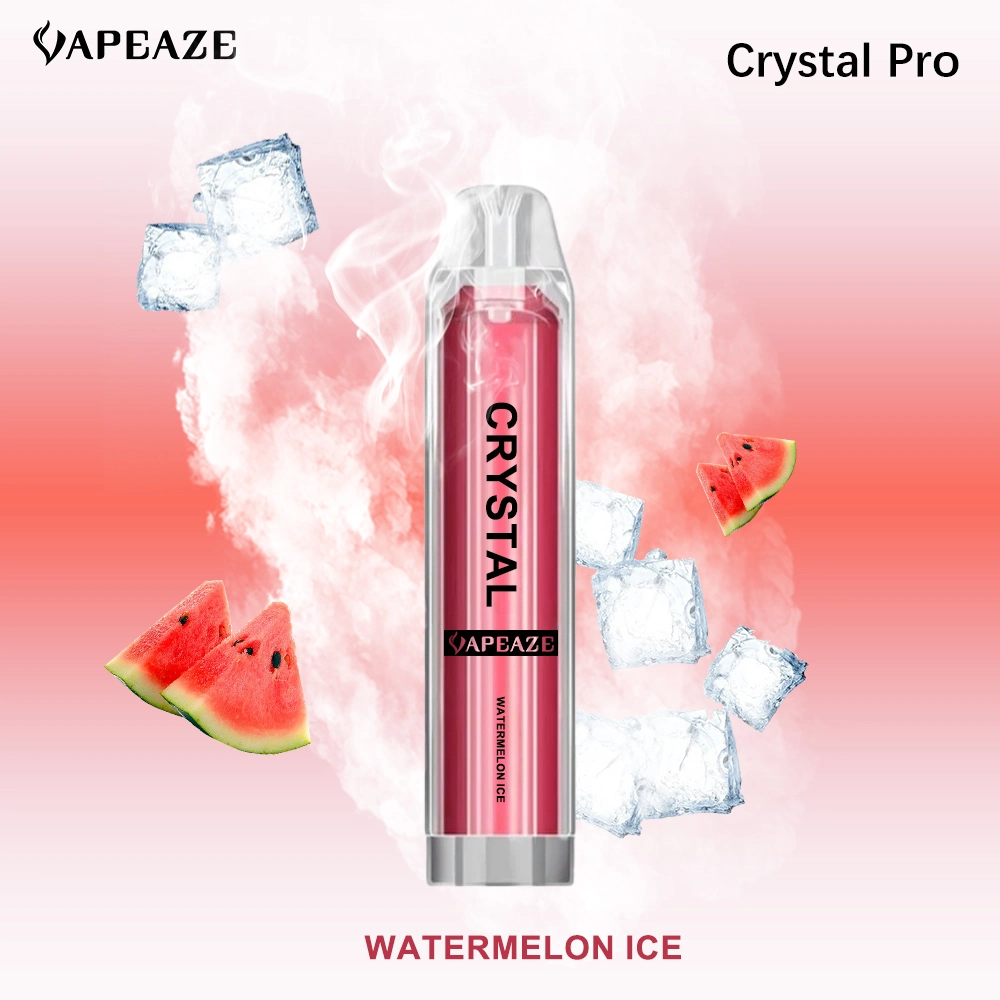 2023 Vapeaze Ske Vape 600puffs Crystal PRO Max 4000puffs 5000puffs Hot Selling in UK Electronic Cigarette Wholesale Disposable Vape Mesh Coil Sky Crystal Vape