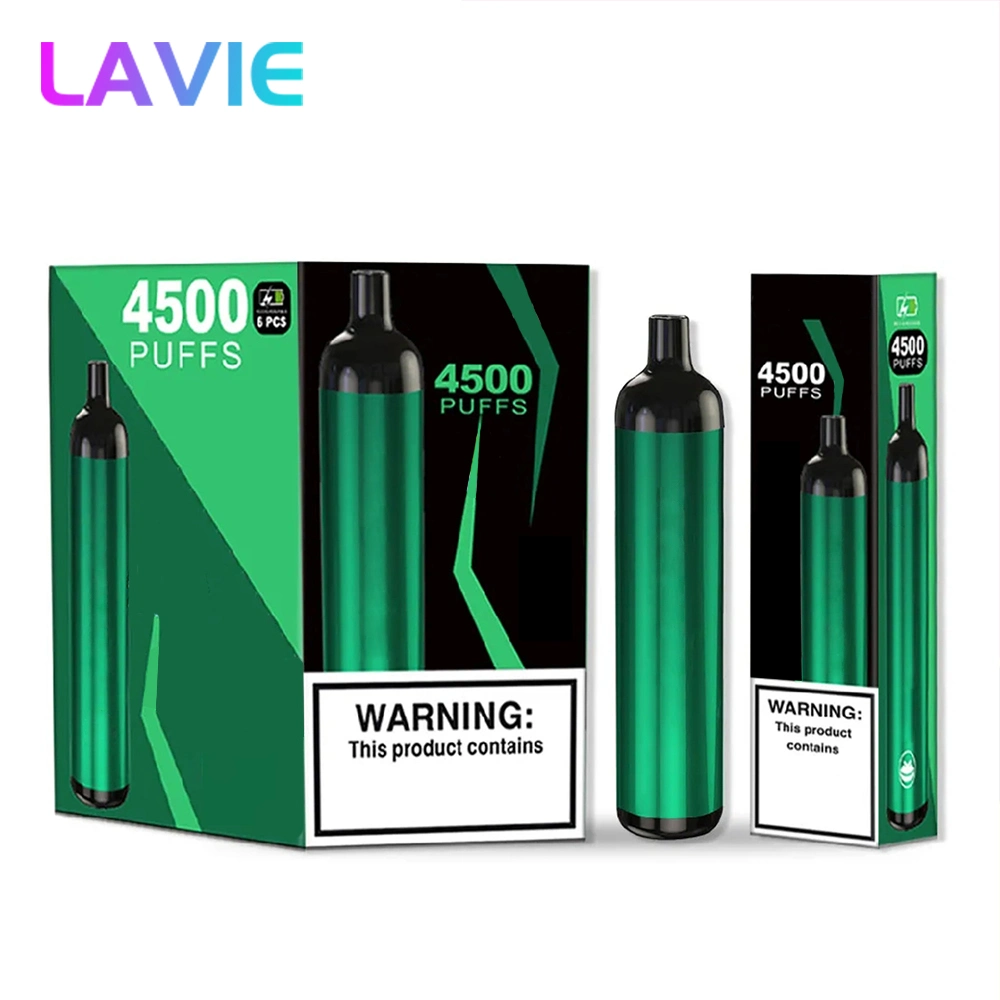 China Factory OEM Lavie 4500puffs Full Mech Vape Mod Rechargeable Vape Custom Disposable Vapes with CE Tpd MSDS